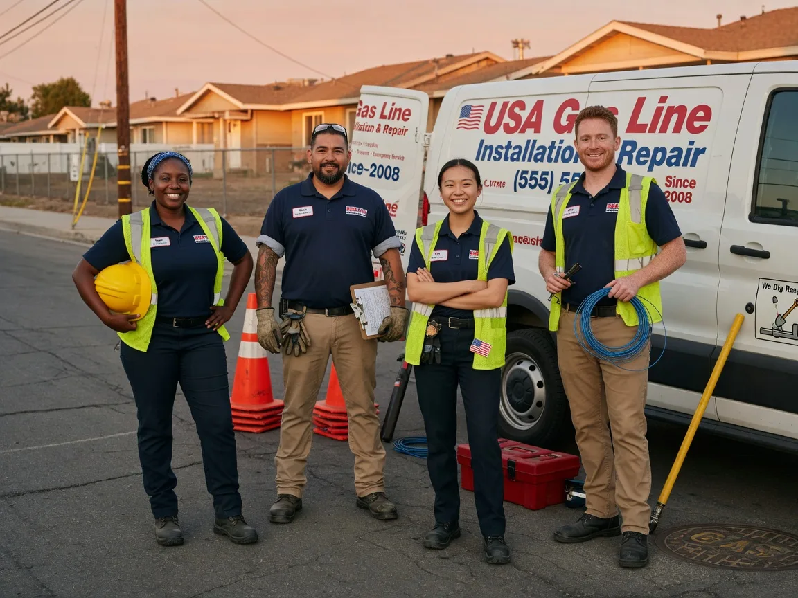 Gas Line Installation company in Robertson, WY
